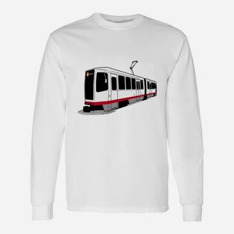 J Church San Francisco Muni Train T-shirt Long Sleeve T-Shirt - Seseable