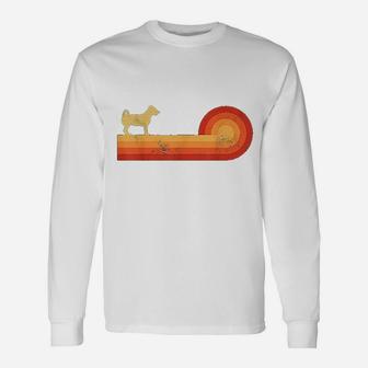 Jack Russell Retro Vintage Style 60s 70s Long Sleeve T-Shirt - Seseable