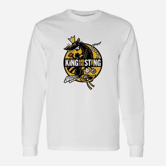 King And The Sting Long Sleeve T-Shirt - Seseable