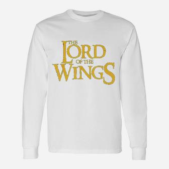 Lord Of The Wings Bbq Chicken Wings Bbq Long Sleeve T-Shirt - Seseable