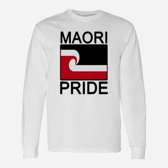 Maori Pride Kiwi New Zealand All Blacks Warriors Premium T-shirt Long Sleeve T-Shirt - Seseable