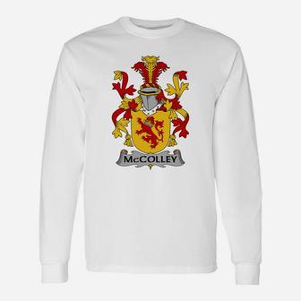 Mccolley Crest Irish Crests Ii Long Sleeve T-Shirt - Seseable