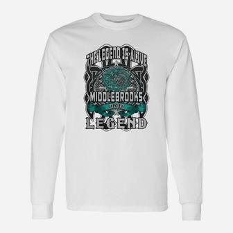 Middlebrooks Endless Legend 3 Head Dragon Long Sleeve T-Shirt - Seseable