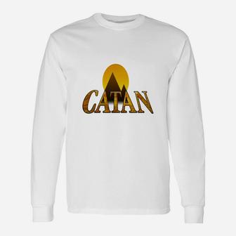 Modern Settlers Of Catan Long Sleeve T-Shirt - Seseable