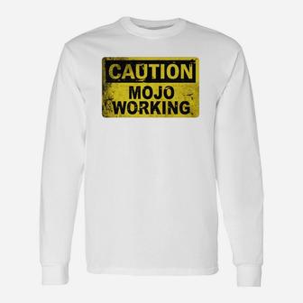 Mojo Working Blues Music Long Sleeve T-Shirt - Seseable