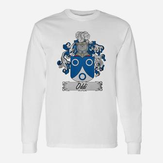 Oddi Crest Italian Crests Long Sleeve T-Shirt | Seseable UK