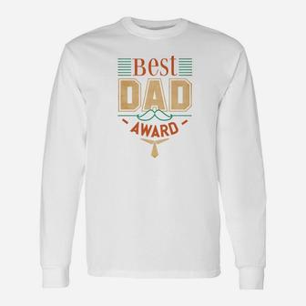 For Papa Best Dad Award, best christmas gifts for dad Long Sleeve T-Shirt - Seseable
