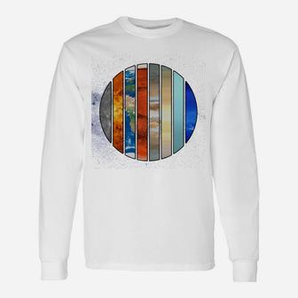 Planet Großes Astronomie-Geschenk- Langarmshirts - Seseable