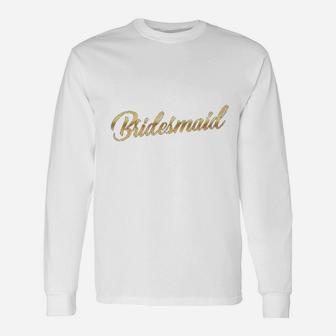 Promotion Beyond Wedding Party Bridesmaid Long Sleeve T-Shirt - Seseable