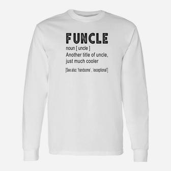 Relative Uncle Definition For Grandfather Men Long Sleeve T-Shirt - Seseable
