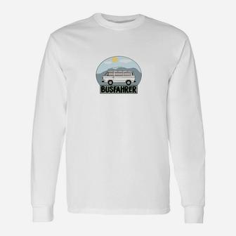 Retro Busfahrer Langarmshirts, Vintage Design für Berufsfahrer - Seseable