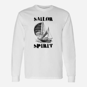 Sailor Spirit Langarmshirts - Perfekt für Segler und Bootsfans im Mittelmeer - Seseable