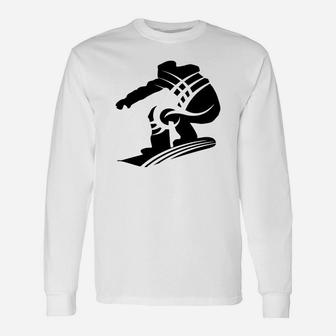 Snowboarding Long Sleeve T-Shirt - Seseable