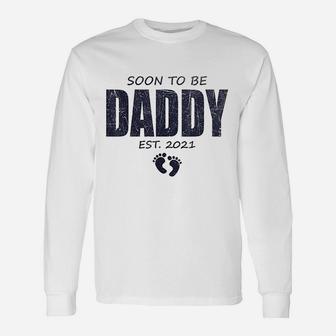Soon To Be Daddy Again, dad birthday gifts Long Sleeve T-Shirt - Seseable