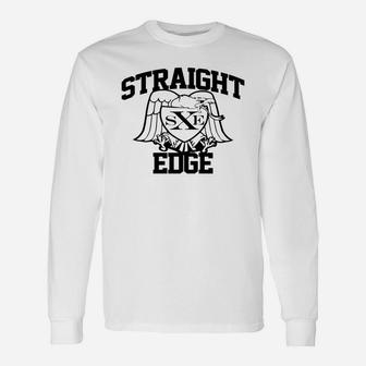 Straight Edge Long Sleeve T-Shirt - Seseable