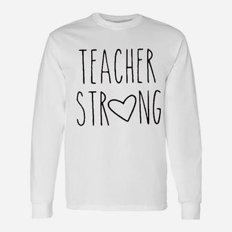 Women Teacher Elemeno Abc Letter Inspirational S Long Sleeve T-Shirt - Seseable