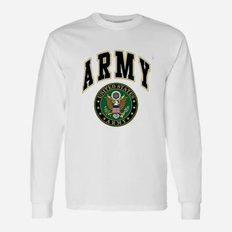 United States Army Army Crest Patriotic Long Sleeve T-Shirt - Seseable