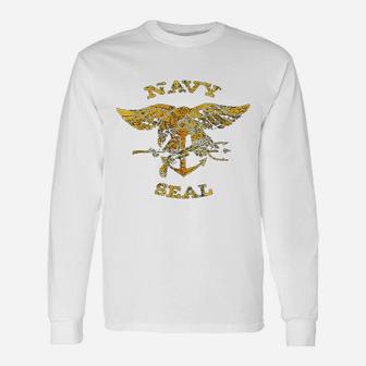 Us Navy Seal Original Naval Seal Long Sleeve T-Shirt - Seseable