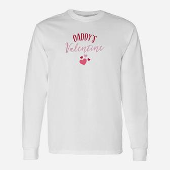 Valentines Day Daddys Valentine Long Sleeve T-Shirt - Seseable