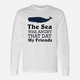 Vandelay Sea Was Angry That Day Costanza Long Sleeve T-Shirt - Seseable