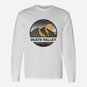 Vintage Death Valley National Park Retro Mesquite Dunes Long Sleeve T-Shirt - Seseable