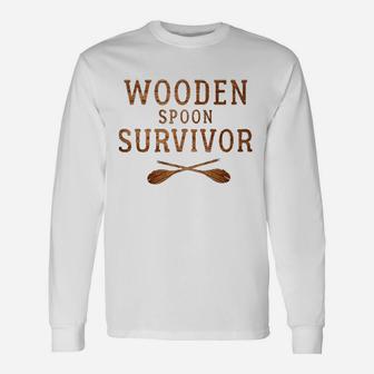 Wooden Spoon Survivor Vintage Long Sleeve T-Shirt - Seseable