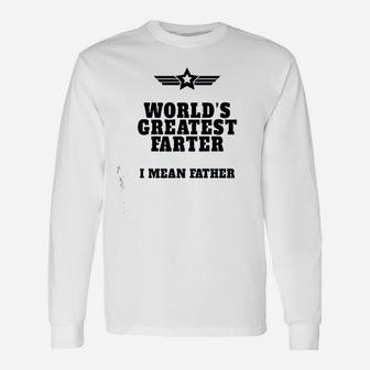 World Greatest Fathers Day, best christmas gifts for dad Long Sleeve T-Shirt - Seseable