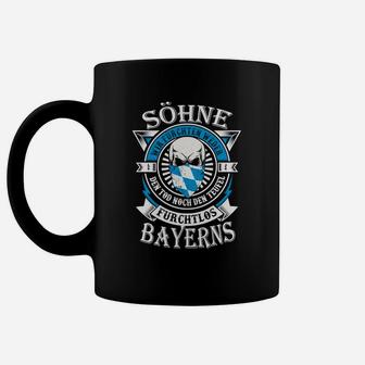 Bayerisches Motto Tassen Söhne Bayerns mit Kompass-Design - Seseable