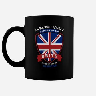 Ich bin nicht perfekt aber ein Brite Tassen, Stolz mit UK-Flagge - Seseable