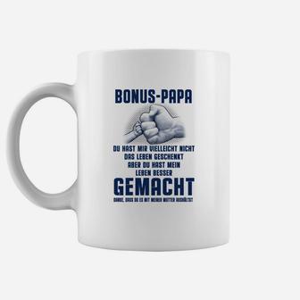 Bonus Papa Dankbarkeits-Tassen mit emotionalem Text - Seseable