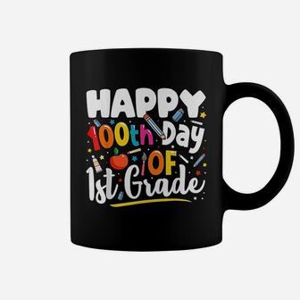 100 Days Of School Teacher Gift 100th Day Of 1st Grade Coffee Mug - Seseable