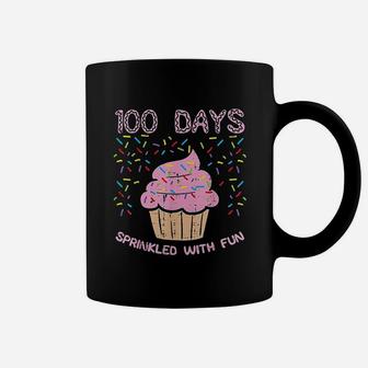 100 Days Sprinkled With Fun Cupcake 100th Day School Gift Coffee Mug - Seseable