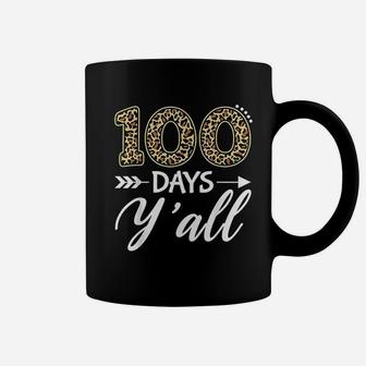 100 Days Yall Teacher Or Student 100th Day Of School Gift Coffee Mug - Seseable