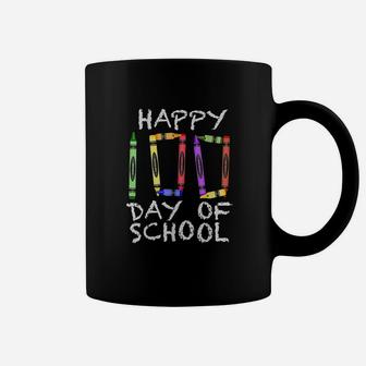 100th Day Of School Crayon 100 For Teacher Or Child Coffee Mug - Seseable