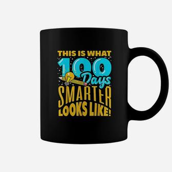 100th Day Of School Smarter Teacher Looks Like Coffee Mug - Seseable