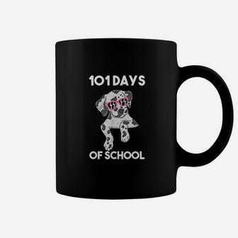 101 School Days Funny Dalmatian Dog Coffee Mug - Seseable