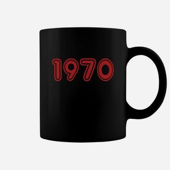 1970, Numbers, Year, Year Of Birth Coffee Mug - Seseable