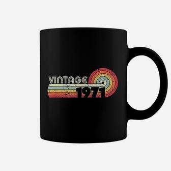 1971 Vintage Birthday Retro Style Coffee Mug - Seseable