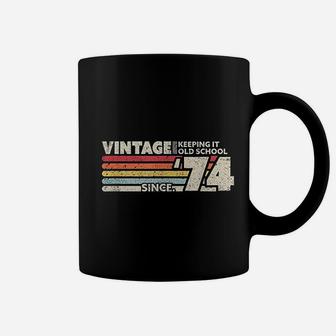 1948 Vintage Keeping It Old School Since 48 Retro Birthday Coffee Mug - Seseable