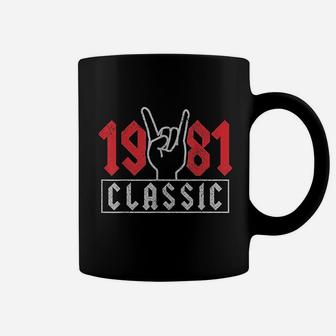 1981 Classic Rock Vintage Rock And Roll 40th Birthday Gift Coffee Mug - Seseable