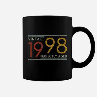 1998 24th Birthday Ideas Funny Perfectly Aged Vintage 1998 Coffee Mug - Seseable