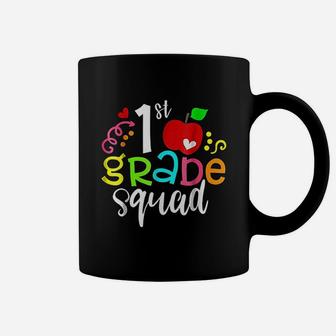 1st First Grade Squad Back To School Teacher Coffee Mug - Seseable