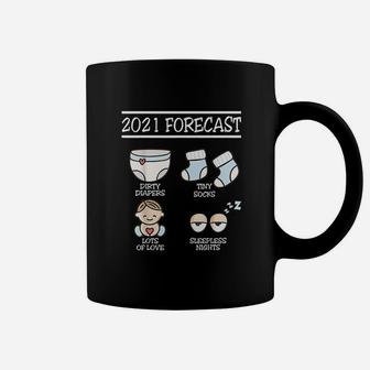 2021 Forecast New Dad Mom Baby Gift Coffee Mug - Seseable
