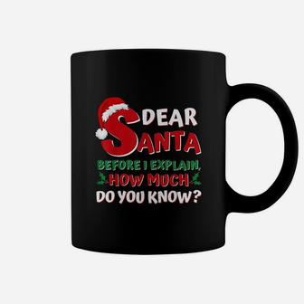 2021 Funny Christmas Kids Adults Santa I Can Explain Coffee Mug - Seseable