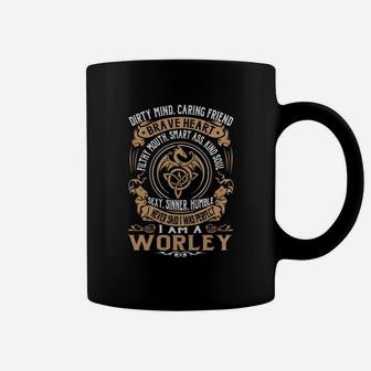 Worley Brave Heart Dragon Name Coffee Mug