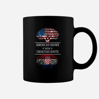 American Grown With Croatian Roots Coffee Mug