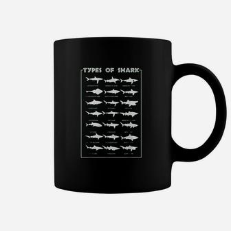 21 Types Of Shark Marine Biology Coffee Mug - Seseable