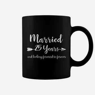 25th Wedding Anniversary Gifts For Him Her Couples Coffee Mug - Seseable