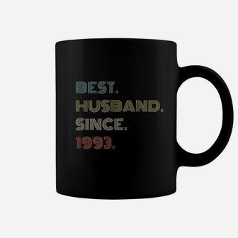 28th Wedding Anniversary Gift Best Husband Since 1993 Coffee Mug - Seseable
