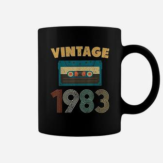 39th Birthday Gift Vintage Mixtape 1983 39 Years Old Coffee Mug - Seseable